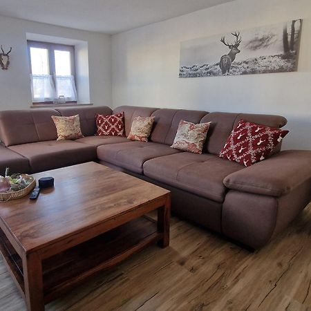 Ferienwohnung Alpenhirsch 施万高 外观 照片