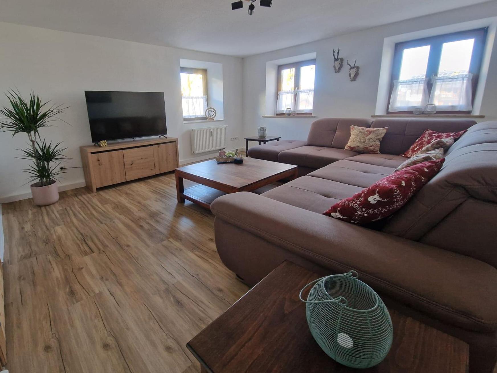 Ferienwohnung Alpenhirsch 施万高 外观 照片